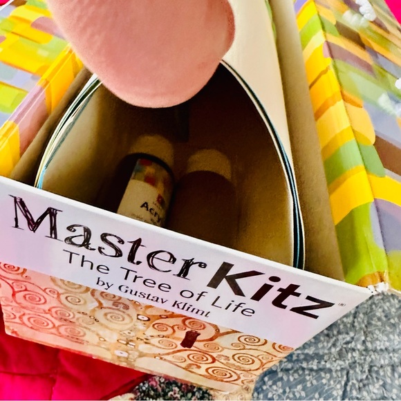 KidZaw MasterKitz Gustav Klimt The Tree of Life Kids Art Kit - Picture 10 of 12